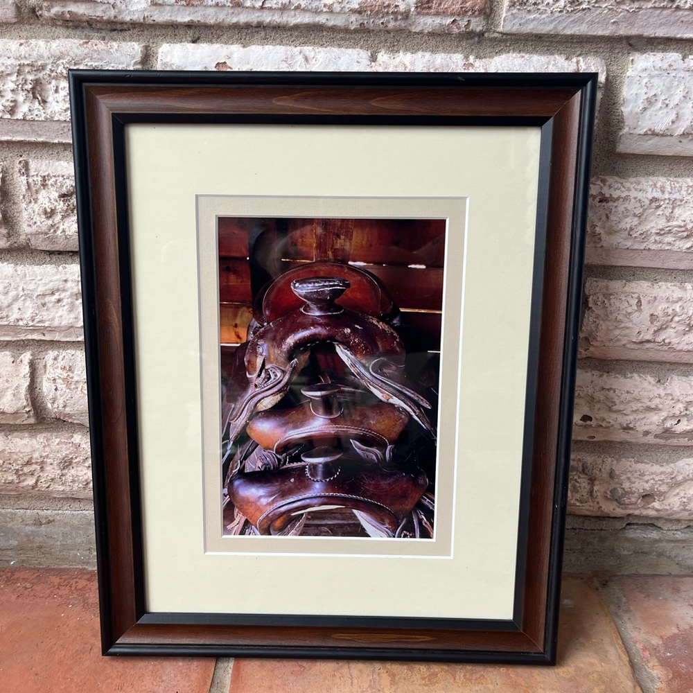 Shane Knight Photography Saddle Cowboy Horses  Ranch Country  Farm Signed  1998
